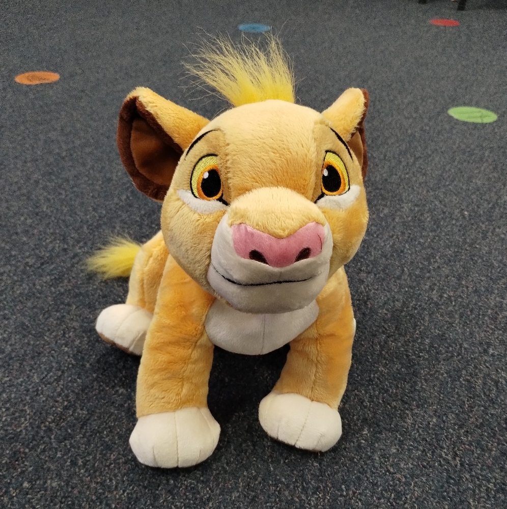 ✓Disney Collection Original Plush Lion King  Young Simba Cub Stuffed Animal Toy - Picture 3 of 16